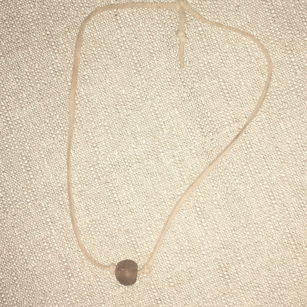 Leather choker